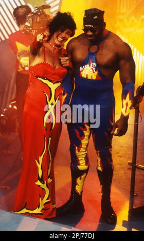 1995  Sherri Martel  Harlem Heat                                             Photo by  John  Barrett/PHOTOlink Stock Photo