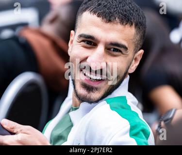 London, UK. 31st Mar, 2023. Ziyad Almaayouf during Joshua vs. Franklin + undercard Weigh-in at Westfield London, London, UK on Friday, March 31, 2023 in LONDON, ENGLAND. Credit: Taka G Wu/Alamy Live News Stock Photo