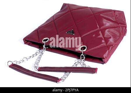 Pre-Owned Prada Ribbon Round Zipper Wallet Ladies' Long 1ML506 Saffiano  Leather NERO Nero Black (Good) - Walmart.com