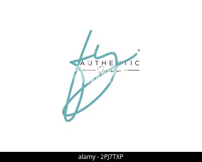 FY Signature Logo Template Vector. Stock Vector