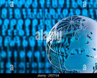 Cloud computing, conceptual image Stock Photo