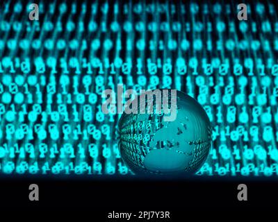 Cyber security, conceptual image Stock Photo