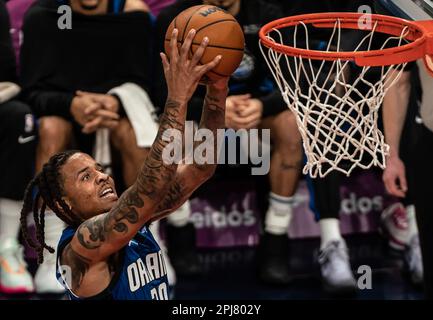 Washington, USA. 31st Mar, 2023. WASHINGTON, DC - MARCH 31: Orlando Magic guard Markelle Fultz (20) up for a score during a NBA game between the Washington Wizards and the Orlando Magic, on March 31, 2023, at Capital One Arena, in Washington, DC. (Photo by Tony Quinn/SipaUSA) Credit: Sipa USA/Alamy Live News Stock Photo