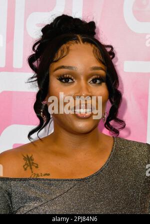 Las Vegas, NV, USA. 31st Mar, 2023. Ni'Cola Mitchell at Giving Hope: The Ni'Cola Mitchell Story Advanced Screening at The West Las Vegas Library Theatre in Las Vegas, Nevada on March 31, 2023. Credit: Dee Cee Carter/Media Punch/Ģ����ý Live News Stock Photo