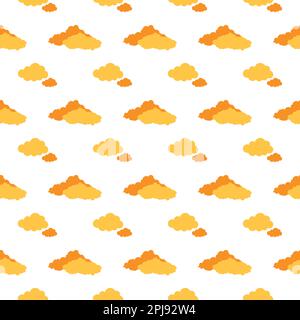 Clouds Pattern Stock Vector
