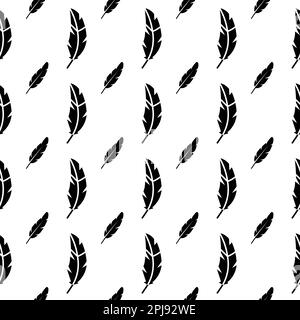 Birds feathers pattern. Feathers seamless pattern. Birds feathers.Feathers pattern Stock Vector