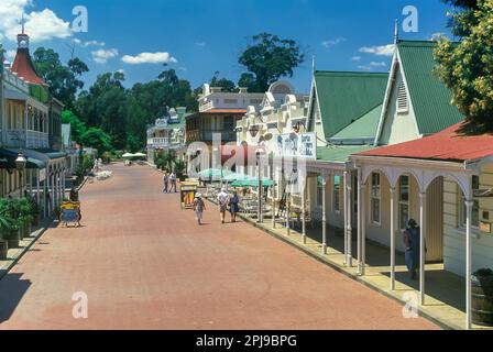 GOLD REEF CITY OPEN AIR MINING MUSEUM JOHANNESBURG TRANSVAAL SOUTH AFRICA Stock Photo