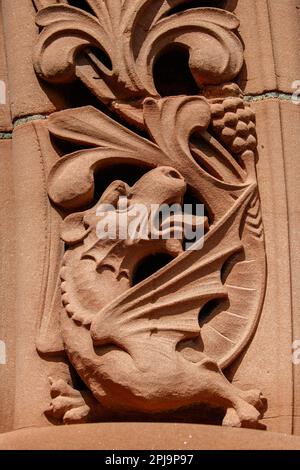 The former Thomas Coats Memorial Baptist Church, Paisley. Stock Photo