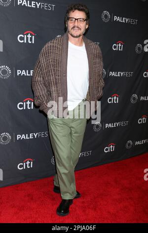 Los Angeles, USA. 31st Mar, 2023. LOS ANGELES - MAR 31: Pedro Pascal at the 2023 PaleyFest - The Mandalorian at the Dolby Theater on March 31, 2023 in Los Angeles, CA (Photo by Katrina Jordan/Sipa USA) Credit: Sipa USA/Alamy Live News Stock Photo