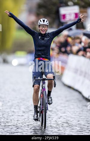 EIJSDEN - Mischa Bredewold has won the fifth edition of the Volta Limburg Classic for women. ANP MARCEL VAN HOORN netherlands out - belgium out Credit: ANP/Alamy Live News Stock Photo