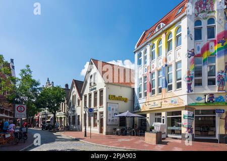 Leer: Bünting Teemuseum (tea museum) in Ostfriesland, Niedersachsen, Lower Saxony, Germany Stock Photo