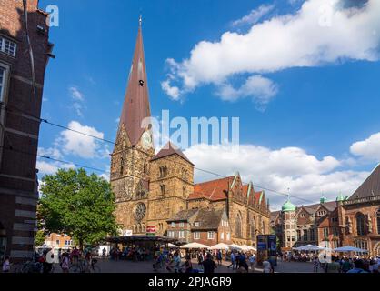 Bremen: Church of Our Lady (Kirche Unser Lieben Frauen, Liebfrauenkirche) in , Bremen, Germany Stock Photo