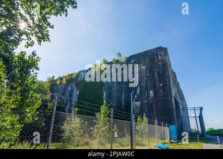 Bremen: U-Boot-Bunker Valentin (U-Boot-Bunker Farge, Valentin submarine pens) in , Bremen, Germany Stock Photo