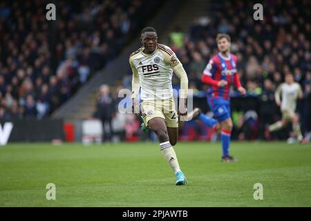 London, UK. 31st Mar, 2023. during the Premier League match between Crystal Palace and Leicester City at Selhurst Park, London, England on 1 April 2023. Photo by Pedro Soares. Editorial use only, license required for commercial use. No use in betting, games or a single club/league/player publications. Credit: UK Sports Pics Ltd/Alamy Live News Stock Photo