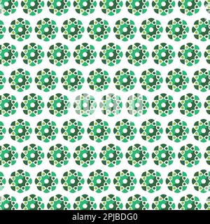 Seamless geometric ornamental vector pattern. Abstract background Stock Photo