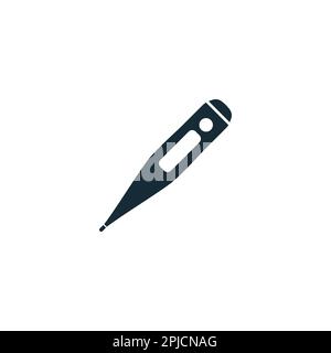 Thermometer Icon Design Template Elements Stock Vector