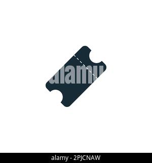 Ticket Icon Design Template Elements Stock Vector