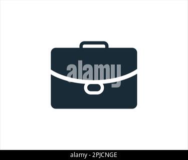 Suitcase Bag Icon Vector Logo Template Illustration Design Stock Vector