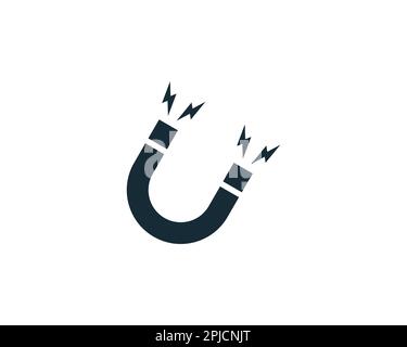 Magnet Icon Design Template Elements Stock Vector