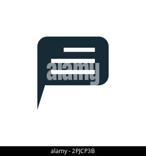 Speech Bubble Icon Design Template Elements Stock Vector