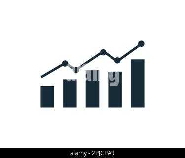 Info graphic Finance Statistic Icon Design Template Elements Stock Vector