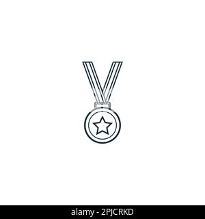 Medallion Icon Design Template Elements Stock Vector