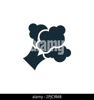Broccoli Vegetable Icon Design Template Elements Stock Vector