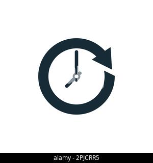 24 Hours Assistance Icon Design Template Elements Stock Vector