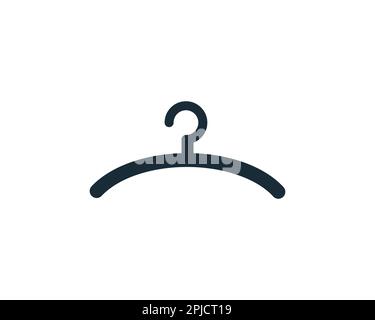 Hanger Clothing Icon Design Template Elements Stock Vector