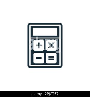Calculator Icon Design Template Elements Stock Vector