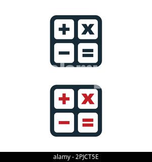 Calculator Icon Design Template Elements Stock Vector