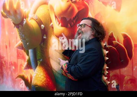 Jack Black at The Super Mario Bros. Movie Special Screening held at the  Regal LA Live, Stock Photo, Picture And Rights Managed Image. Pic.  PLX-34511-058JM