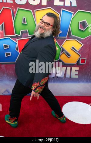 Jack Black at The Super Mario Bros. Movie Special Screening held at the  Regal LA Live, Stock Photo, Picture And Rights Managed Image. Pic.  PLX-34511-058JM