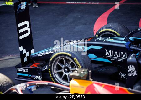 12 LECLERC Arthur (mco), DAMS, Dallara F2, during the 3rd round of the 2023 FIA Formula 2 Championship from March 31 to April 2, 2023 on the Albert Park Circuit, in Melbourne, Australia - Photo Xavi Bonilla / DPPI Stock Photo