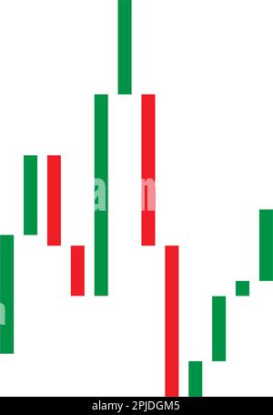 market volatility icon illustration design Stock Vector