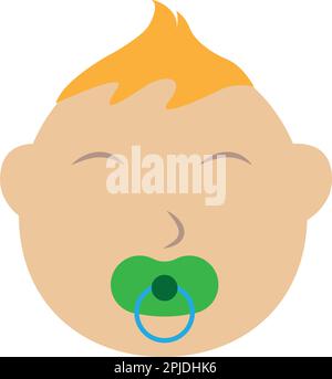 baby icon logo logo vector template Stock Vector