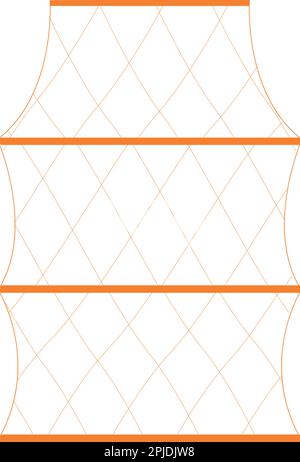 Fish net vector icon illustration sign for web and design Stock Vector