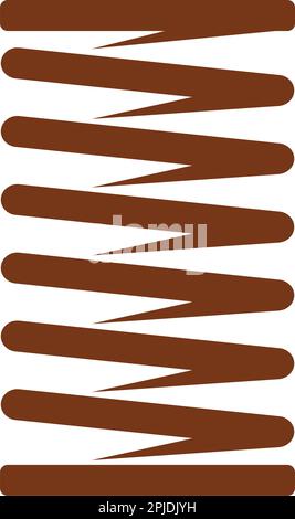 metal spring vector icon illustration design template Stock Vector