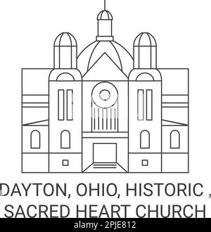 United States, Dayton, Ohio, Historic , Sacred Heart Church travel ...