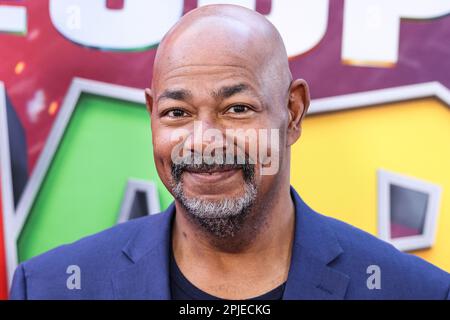 Los Angeles, United States. 01st Apr, 2023. LOS ANGELES, CALIFORNIA, USA - APRIL 01: American actor Kevin Michael Richardson arrives at the Los Angeles Special Screening Of Universal Pictures, Nintendo And Illumination Entertainment's 'The Super Mario Bros. Movie' held at the Regal Cinemas LA Live & 4DX Movie on April 1, 2023 in Los Angeles, California, United States. (Photo by Xavier Collin/Image Press Agency) Credit: Image Press Agency/Alamy Live News Stock Photo