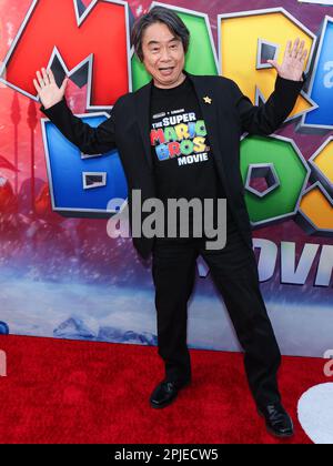 Photo: Shigeru Miyamoto Attends The Super Mario Bros. Movie Premiere in  Los Angeles - LAP2023040102 