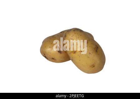 Potatoes isolated on white background Stock Photo