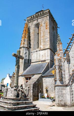 Primelin. Chapel of Saint-Tugen. Finistère. Brittany Stock Photo