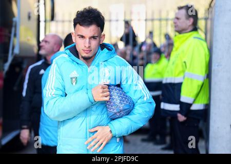 Rotterdam - Mimeirhel Benita of Feyenoord during the match between Sparta Rotterdam v Feyenoord at Het Kasteel on 2 April 2023 in Rotterdam, Netherlands. (Box to Box Pictures/Yannick Verhoeven) Stock Photo