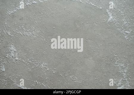 Spices scattered on a gray background, top view Stock Photo
