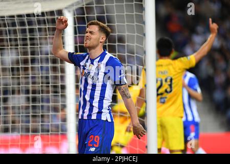 Porto, Portugal, 02th Apr, 2023. Dragao Stadium, Primeira Liga 2022/2023, FC Porto versus Portimonense; Toni Martinez of FC Porto, during a match between Fc Porto and Portimonense for the Primeira Liga 2022/2023 at Dragao Stadium in Porto on April 02. Photo: Daniel Castro/DiaEsportivo/Alamy Live News Stock Photo