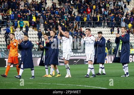 Modena, Italy. 01st Apr, 2023. Diego Falcinelli (Modena) during Modena FC vs  AS Cittadella, Italian soccer