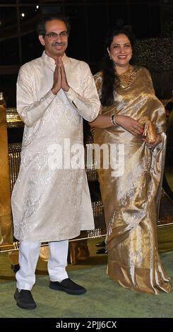 Former Maharashtra Chief minister Uddhav Thackeray's wife Rashmi ...