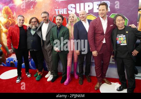 Los Angeles, California, USA 1st April 2023 Actor Jack Black attends a  Special Screening of Universal Pictures' The Super Mario Bros at Regal LA  Live on April 1, 2023 in Los Angeles