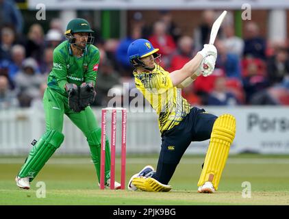 File photo dated 26-05-2022 of Michael Jones. Alex Lees' dropping by England automatically strengthens Durham's hand at the top of the order, but they are just as excited about his opening partner up at Chester-le-Street. Issue date: Monday April 3, 2023, 2023. Stock Photo